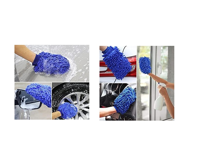 Car Cleaning kit with Foldable Bucket and Storage Bag – 10 Piece - Image 4