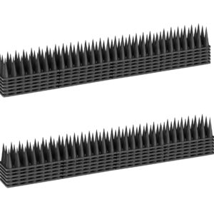 Bird and Pest Spikes - Set of 12 - Black