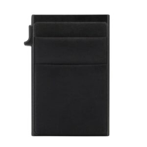 Pop-Up Card Wallet - Black