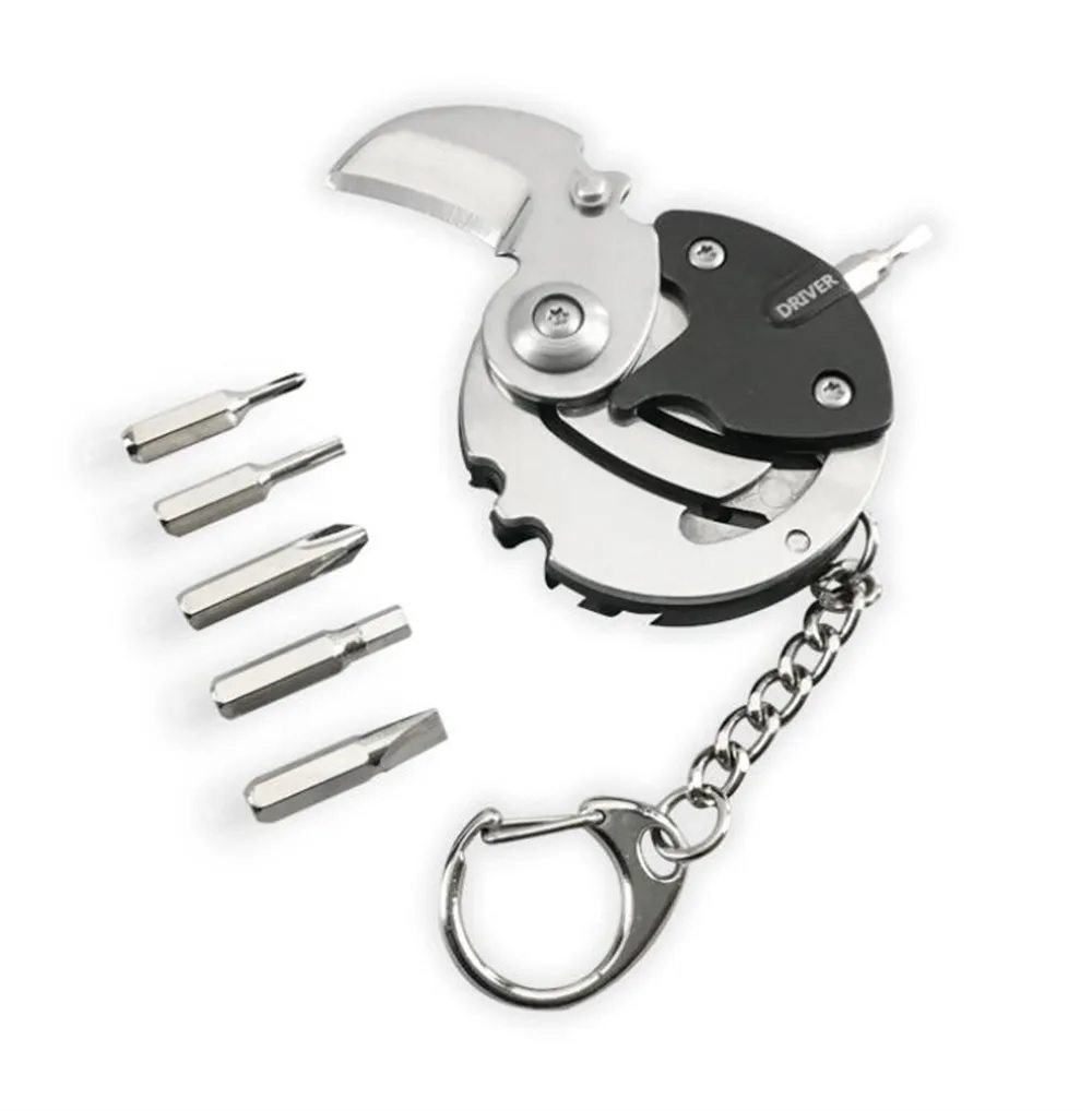 Multipurpose knife and Screwdriver Key chain