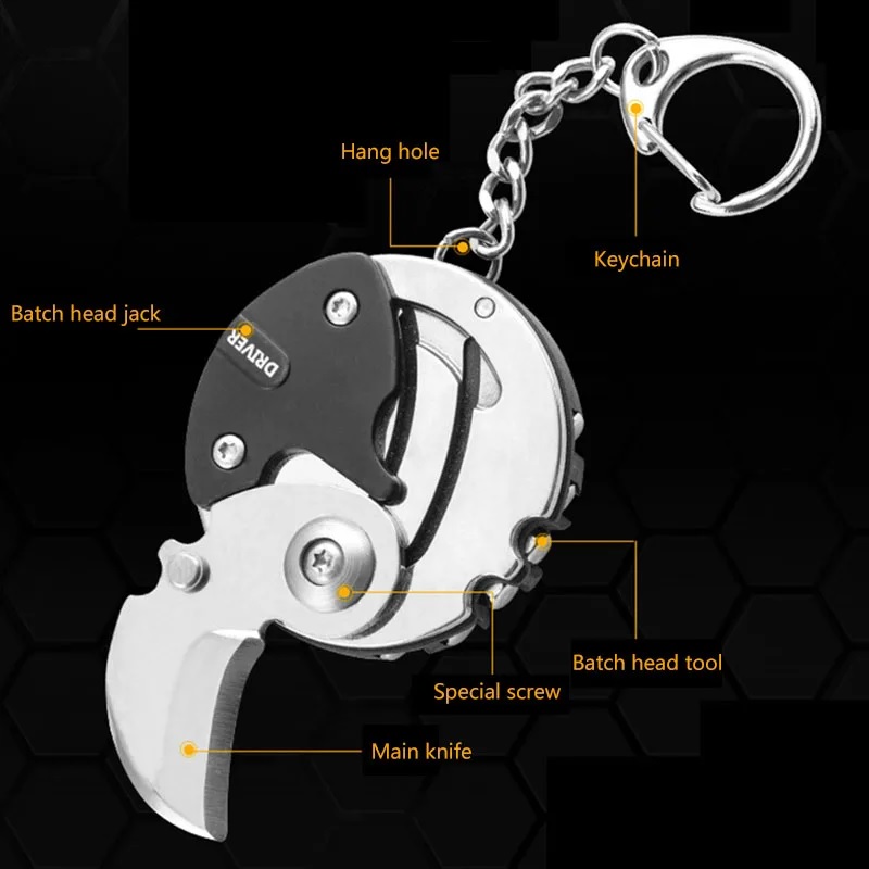 Multipurpose knife and Screwdriver Key chain - Image 4