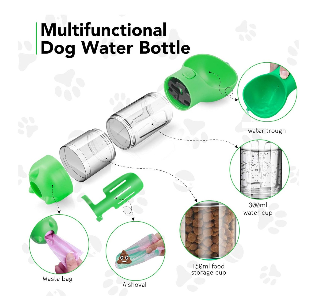 Multifunction Pet Travel Bottle - Image 2